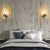 Datus One-Light Wall Sconce - Contemporary Iron Design with Clear Glass Shade - 4 of 4