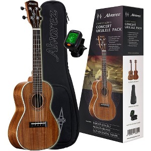 Alvarez RU90CP Regent Concert Ukulele Pack Natural - 1 of 4