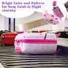 Infans 5 PCS Kids Luggage Set w/ Backpack Neck Pillow Luggage Tag Lunch Bag Wheels - 4 of 4