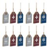 Wood Ski Tag Ornament (Set of 12) - 2 of 2