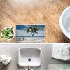 Stupell Industries X Marks The Spot Palms Printed Plush Bath Mat And Bath Rug, Design By Denise Brown, 18"X30" - 4 of 4