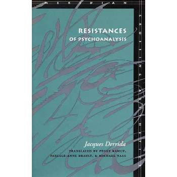 Resistances of Psychoanalysis - (Meridian: Crossing Aesthetics) by  Jacques Derrida (Paperback)