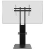 Monoprice TV Mount and Stand - Black, With Shelf for Displays 37in to 70in, Max Weight 88lbs., VESA Patterns up to 600x400 - Commercial Series - 3 of 4