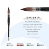 New York Central Oasis Synthetic Premium Brushes - Elite Professional Watercolor Brushes for Artists, Painting, Students, Studios, & More! - [French - 2 of 4