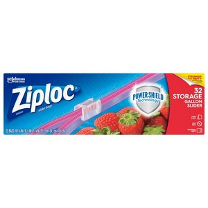 Ziploc Storage Slider Gallon Bags - 1 of 4