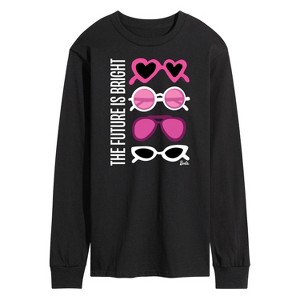 Men's - Barbie - The Future Is Bright Long Sleeve Graphic T-Shirt - 1 of 3