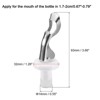 Unique Bargains Reusable Vacuum Expanding Manual Wine Stoppers for Champagne Beer 4 Pcs - 2 of 4