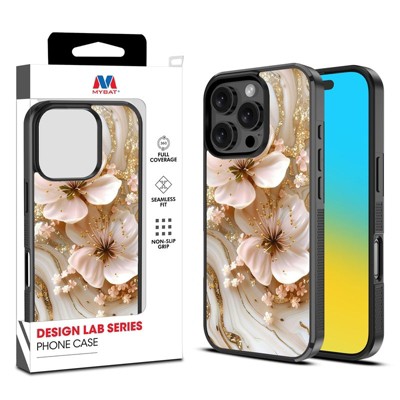MyBat Design Lab Series Case - Golden Petal Glow