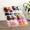 Okuna Outpost 8-Tier Clear Acrylic Nail Polish Display Rack, 96-Bottle Holder Organizer for Salons, 12.75 x 12.5 x 9.25 - 3 of 4