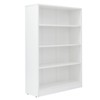 Sevobal Decorarive Bookshelf Large Bookshelf for Bedroom Library Office Bookcase for Living Room, White, 33"*11.6"48" - 4 of 4