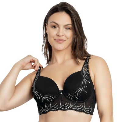 Simply Perfect by Warner's Women's Longline Convertible Wirefree Bra -  Black 36D