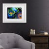 Trademark Fine Art - Santiago Pascual Buye The Colors Of The Reef Ii Matted Framed Art - 2 of 4