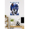Trends International NFL New York Giants - Malik Nabers 25 Framed Wall Poster Prints - 2 of 4