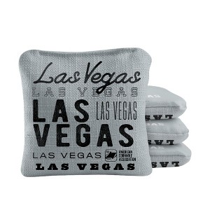 Skip's Garage | Gameday Las Vegas Football Synergy Pro Cornhole Bags (Set of 4) - 1 of 4