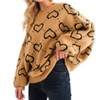 Women's Hearts Abound Jacquard Sweater - And The Why - 2 of 3