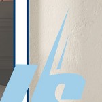 white board + gold tube