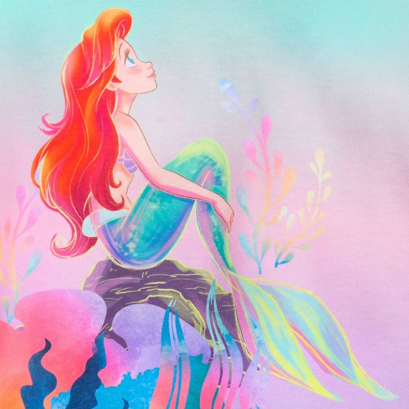 Girls&#39; Disney The Little Mermaid Pullover Sweatshirt - Disney Store, 5 of 7