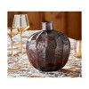 Tag Orb Metal Vase - 2 of 3