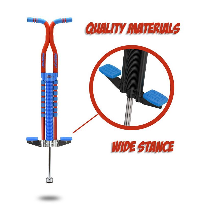 New Bounce Pogo Stick for Ages 9 and Up, 80 to 160 Lbs, pro sport edition, 3 of 7