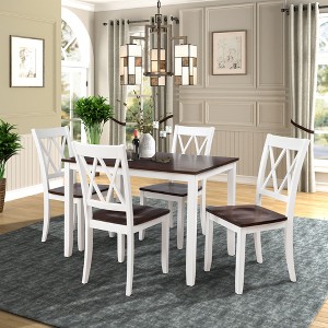 Whisen Elegant Design 5-Piece Dining Set and 4 Dining Chairs - 1 of 4