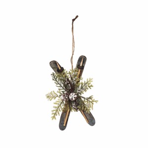 Gallerie II Country Skis Ornament - 1 of 3