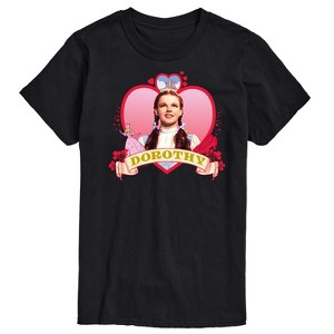 Men's - Wizard of Oz - Heart Dorothy Short Sleeve Graphic T-Shirt - 1 of 4