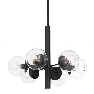 Mitzi Meadow 6 - Light Chandelier in  Old Bronze Clear Shade - 1 of 1