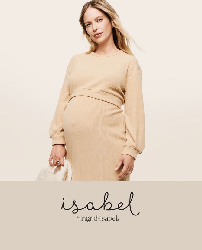 Isabel Maternity by Ingrid & Isabel Under Belly 90' Straight Maternity Pant  - Iabel Maternity by Ingrid & Iabel™ Medium Wah 14 - ShopStyle