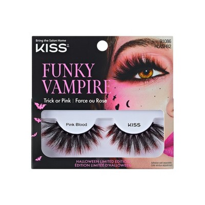 KISS Products False Eyelashes - Black - 2ct