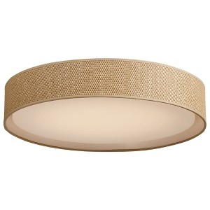 Maxim Lighting Prime 1 - Light Flush Mount in  Grass Cloth - 1 of 3