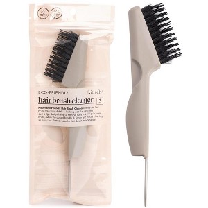 Kitsch Double Sided Hair Brush Cleaner Tool 2-in-1 Comb Cleaner - 1 of 4