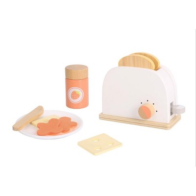 Toysters Toaster Play-Set Pretend Play Kitchen Toy Playset For Girls & Boys