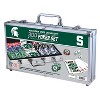 MasterPieces 300 Piece Poker Chip Set - NCAA Michigan State Spartans - 2 of 4
