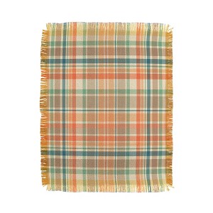 Sheila Wenzel-Ganny Pastel Country Plaids 56"x46" Woven Throw Blanket - Deny Designs - 1 of 4