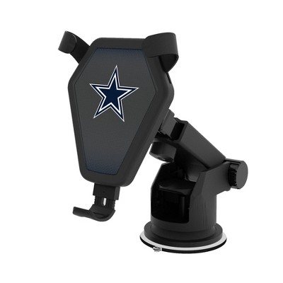 Keyscaper Dallas Cowboys Linen 10-Watt Wireless Car Charger