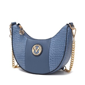 MKF Collection Amira Crocodile Embossed Women’s Shoulder Bag by Mia K - 1 of 4