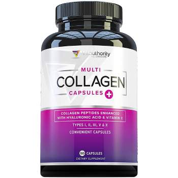 Multi Collagen Capsules, Vitauthority