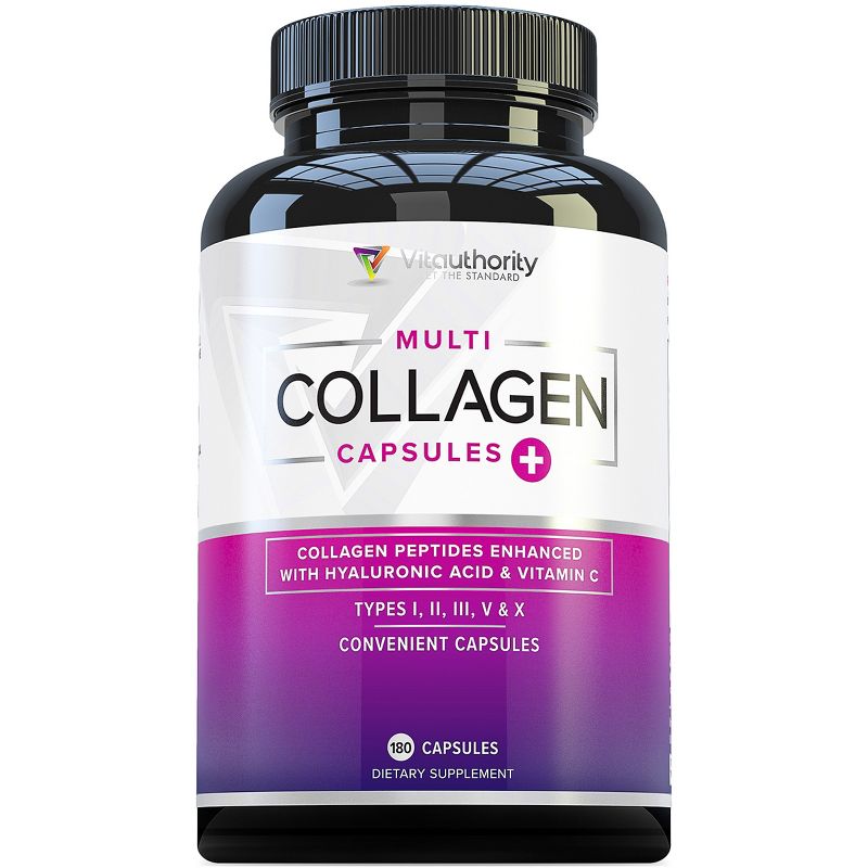 Multi Collagen Capsules, Vitauthority, 1 of 7