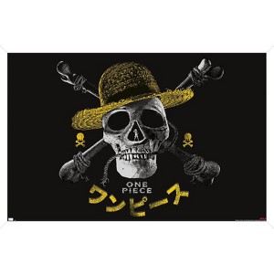 Trends International Netflix One Piece - Skull Logo Framed Wall Poster Prints - 1 of 4
