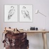 Stupell Industries White Hawk Winter Birds, 24" x 30" - 2 of 4