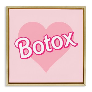Stupell Industries Pink Heart Botox, 25" x 25" - 1 of 4