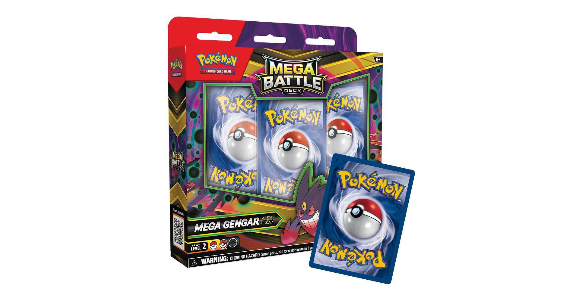 Pokémon kkaku Battle Deck Mega Gengar