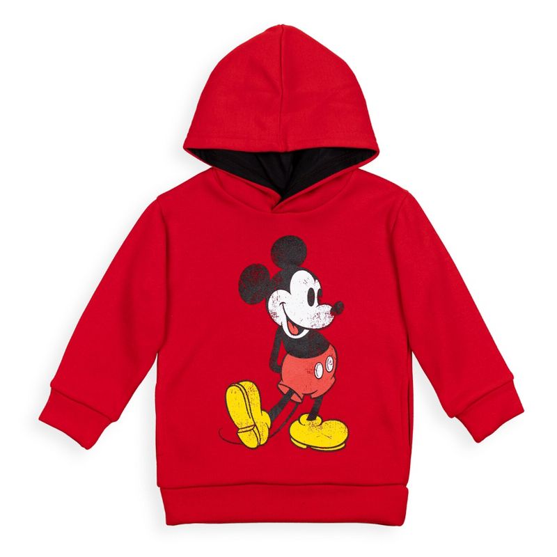 Disney Mickey Mouse Fleece Pullover Hoodie Toddler, 1 of 8