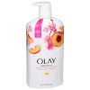 Olay Fresh Outlast 24HR Fresh Vibes Notes of Peach & Cherry Blossom Body Wash 27 fl oz - 2 of 4