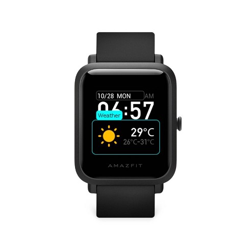 Amazfit Bip S Smartwatch 31mm Polycarbonate - Carbon Black - image 1 of 3