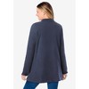 Woman Within Women's Plus Size Long-Sleeve Polo Shirt - 3 of 4