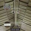 DOMETOUR 12'x20' Aluminum Wood-Look Hardtop Gazebo with Steel Double Canopy, Curtains & Netting for Patio, Deck, Backyard - 3 of 4