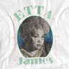 Miss Etta James Adult T-Shirt - 2 of 4