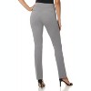 Rekucci Women's Secret Figure Straight Pant with Tummy Control - 3 of 4