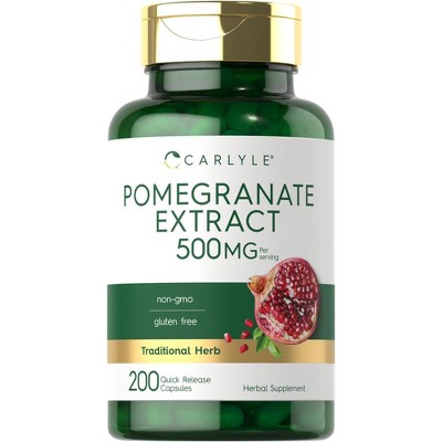 Carlyle Pomegranate Extract 500mg | 200 Capsules